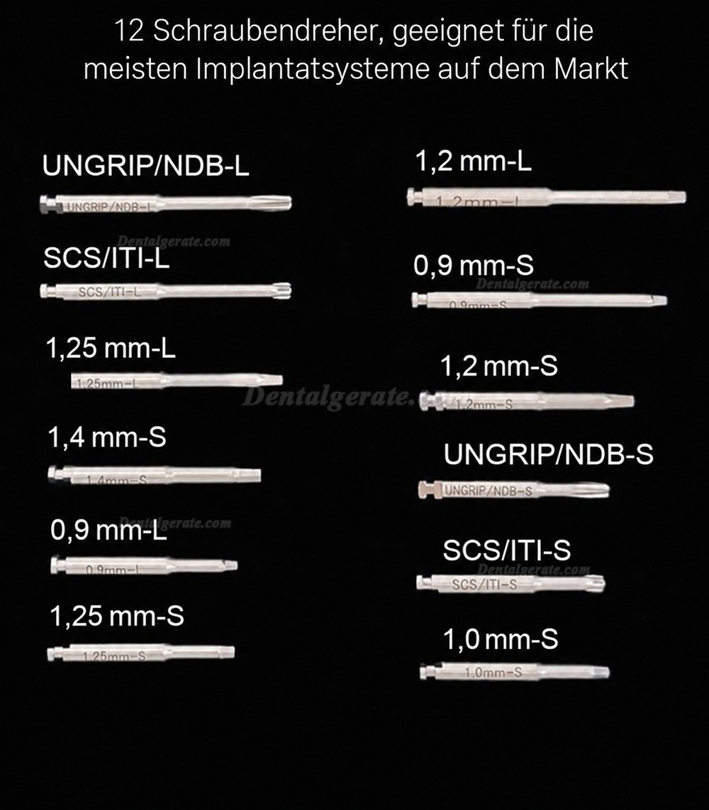 Handstück für Drehmomentschlüssel für Zahnimplantate Universal Control Handstück für Drehmomentschlüssel für Zahnimplantate Universal Control